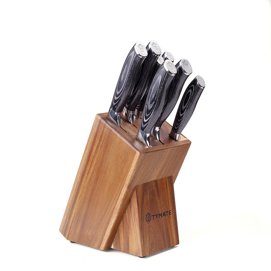 TYMATE 7 PCS Kitchen Knife Sets